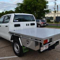 ute tray added to ford ranger