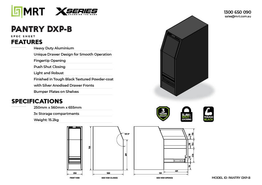 X-Series Pantry Drawer Module – DXP-B