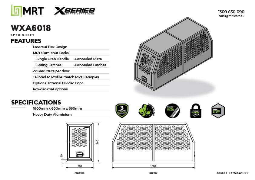 X-SERIES DOG BOX – WXA6018