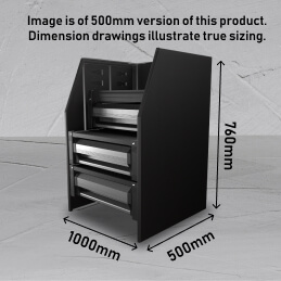 X-SERIES ADJUSTABLE SHELVING – MSXD-1000