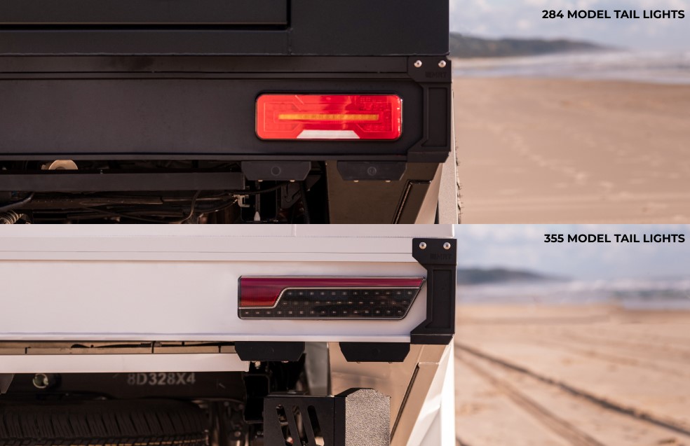 ute tray and canopy led tail lights