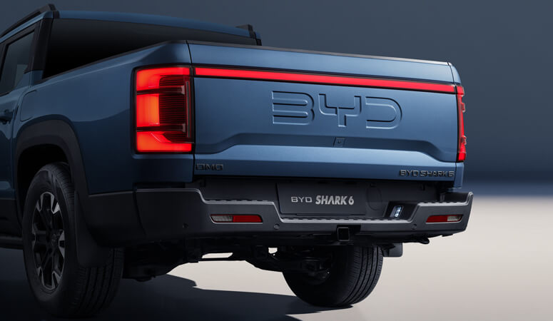 rear BYD shark without the MRT canopy on it