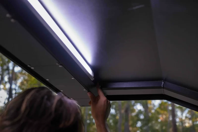 X-Series chassis mount canopy internal LED lighting