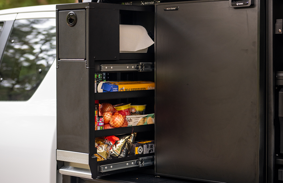 ute tray and canopy jerry can holder